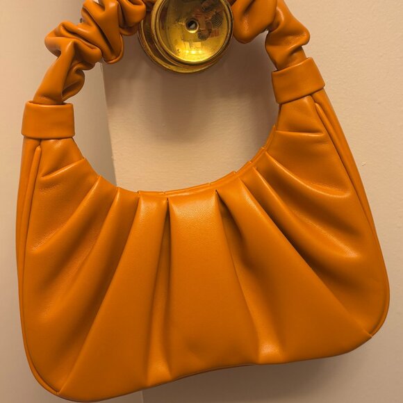 JW Pei Orange Clutch - Picture 1 of 4